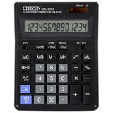 Калькулятор настольный CITIZEN SDC-554S (199x153 мм) 14 разрядов  двойное питание